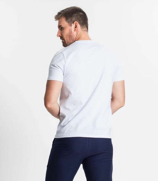 Camiseta Masculina Diametro Branco