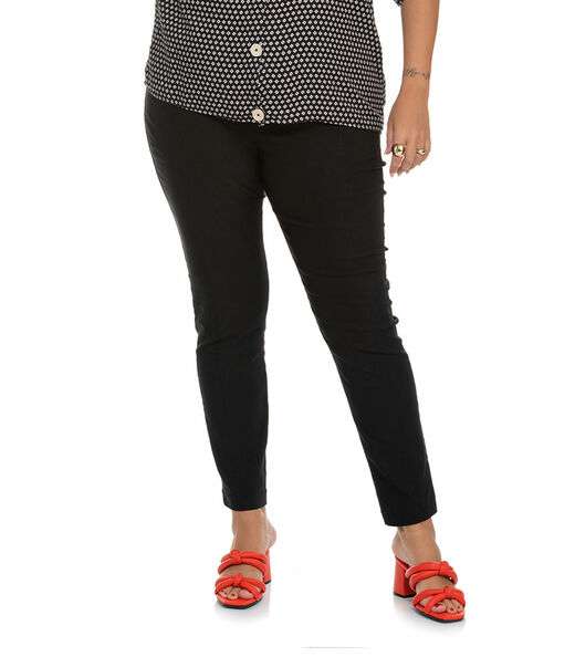 Image_Legging Feminina Bengaline Plus Size Secret Glam Preto