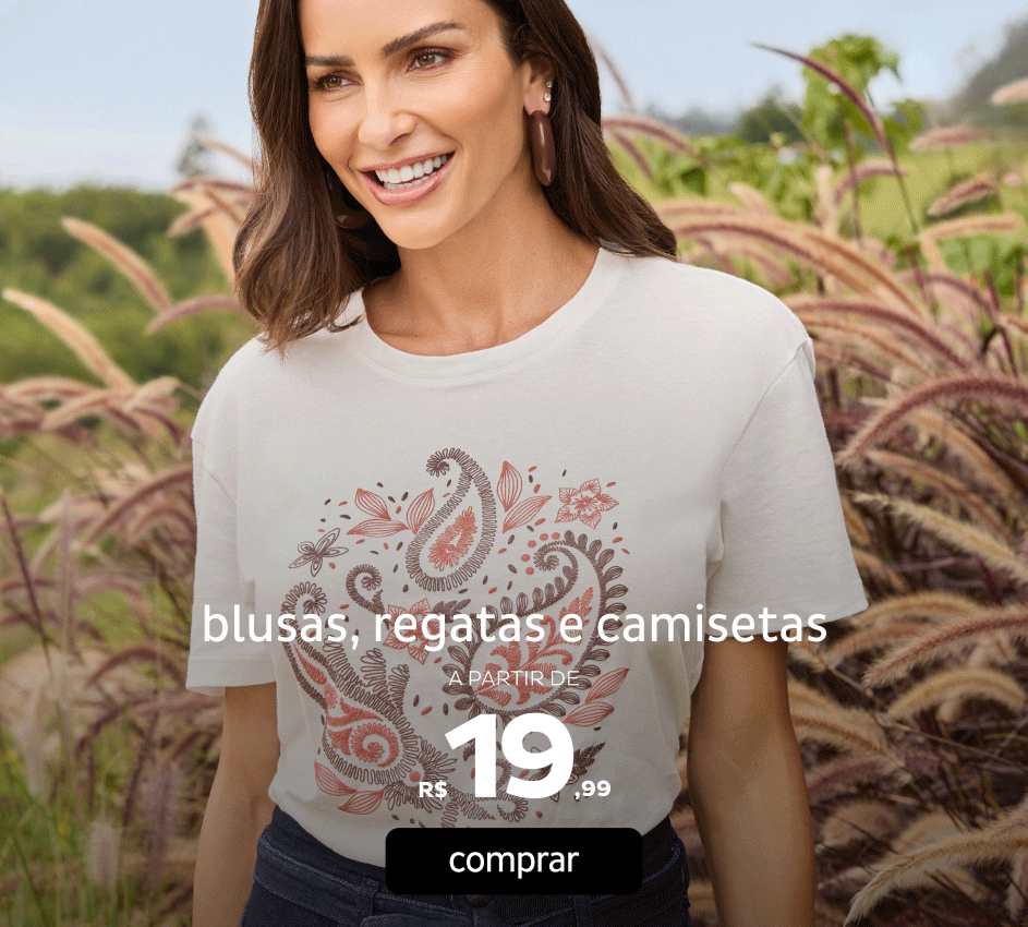 Blusas, Regatas e Camisetas