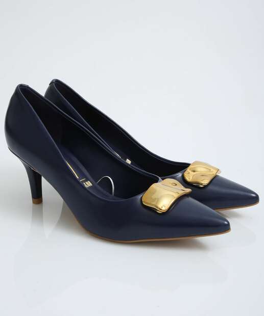 Scarpin Feminino Bico Fino Salto Fino Vizzano 