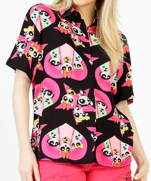 Camisa Feminina Meninas Super Poderosas Warner Bros