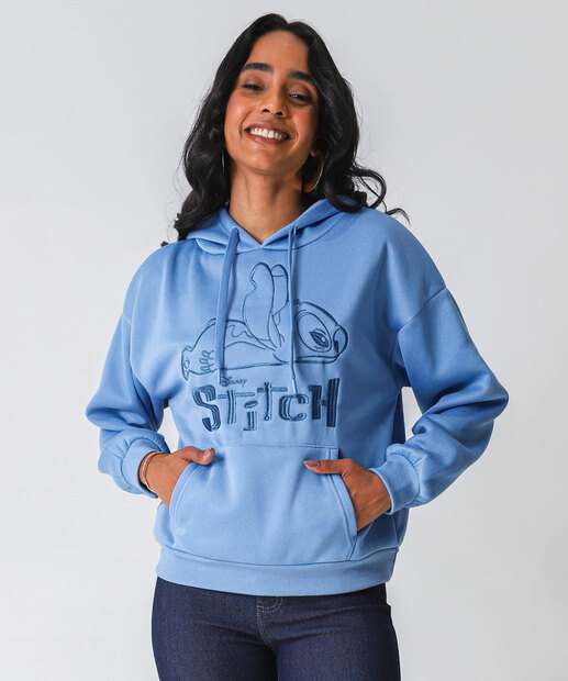 Image_Blusão Feminino Moletom Bordado Stitch Azul