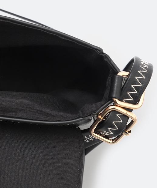 Bolsa Transversal Crossbody Feminina Marisa Preto