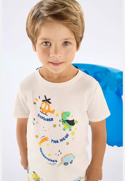 Pijama Infantil Brilha Escuro Capa Up Baby