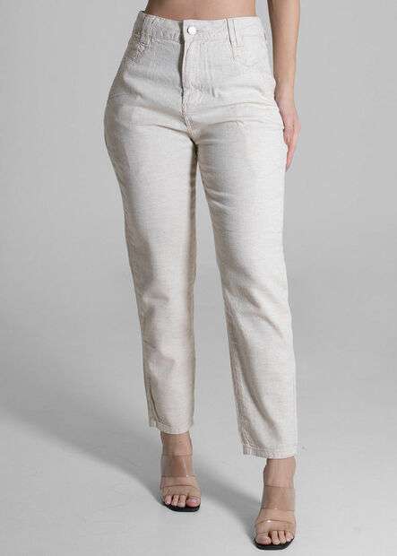 Calça Linho Sawary Mom - 274170