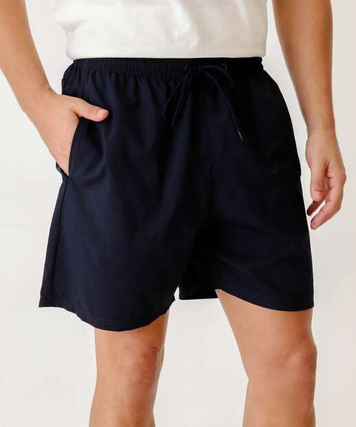 Bermuda Masculina Surf Básica Marisa Preto