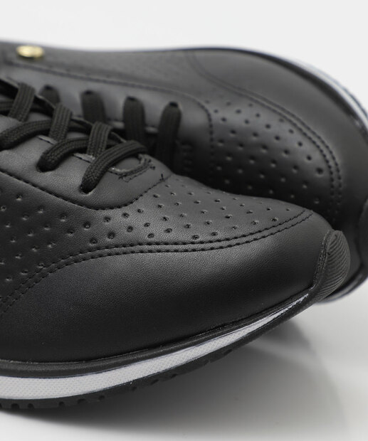 Tênis Casual Feminino Via Uno 166020 Preto