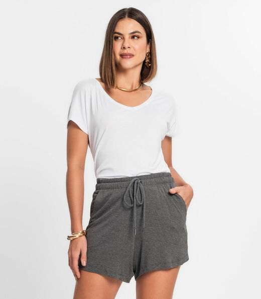 Image_Shorts Feminino Rovitex Cinza