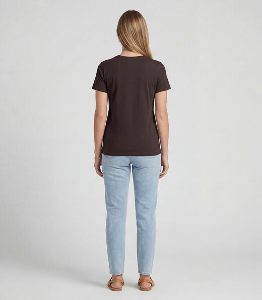 Blusa Feminina em Malha Visco Infinita Cor Preto
