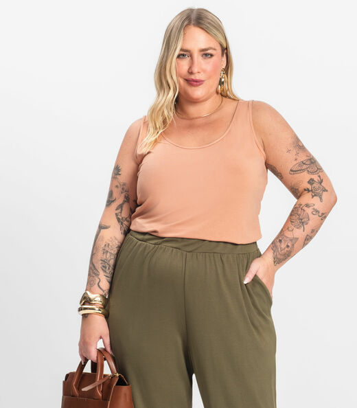 Image_Regata Feminina Plus Size Secret Glam Marrom