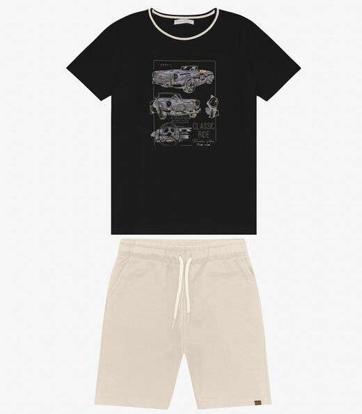 Image_Conjunto Camiseta com Bermuda Trick Nick Preto