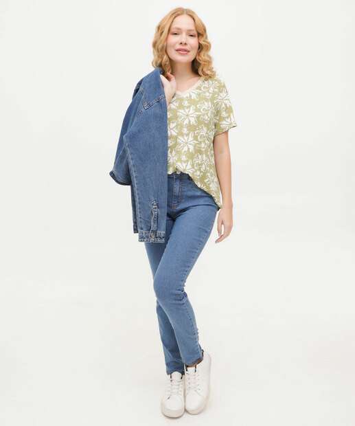 Blusa Feminina Estampa Flores Marisa
