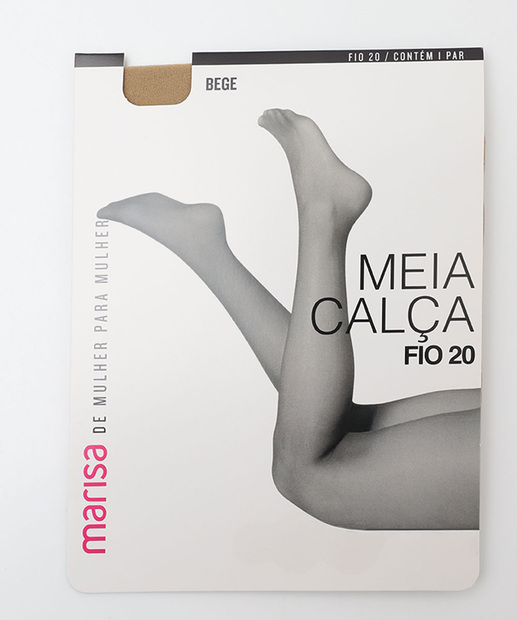 Image_Meia-Calça Feminina Fio 20 Marisa Natural