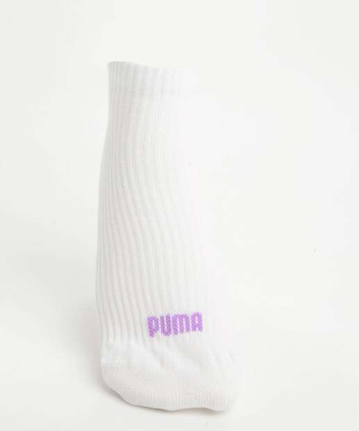 Kit 2 Pares Meias Cano Curto Feminina Puma