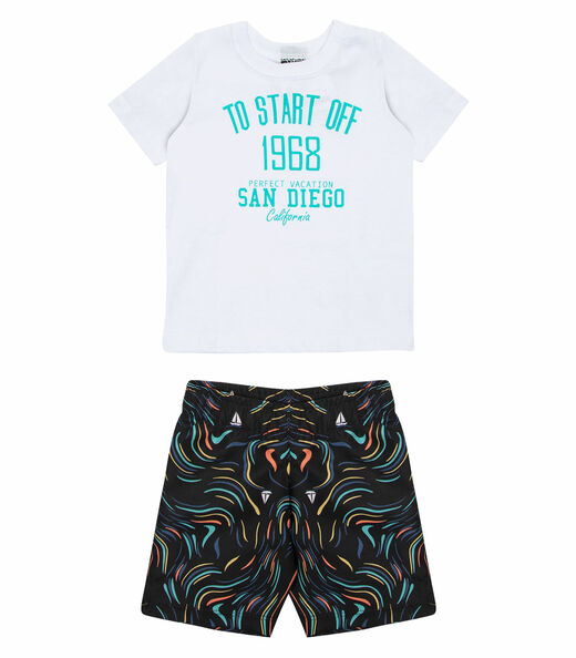 Conjunto Infantil Rovitex Kids Branco
