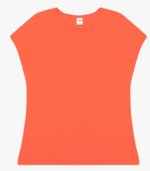 Image_Blusa Feminina Básica Visco Tricot Rovitex Laranja