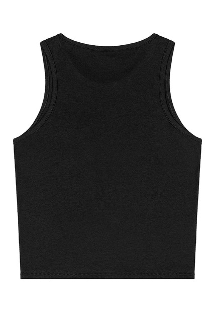 Regata Juvenil em Cotton com Strass Gloss