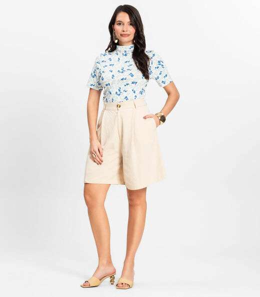 Blusa Feminina Infinita Cor Azul