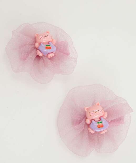 Image_ Kit 2 Peças Presilhas De Cabelo Floral Marisa