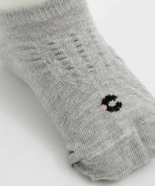 Kit 3 Pares Meias Infantil Invisíveis Básicas