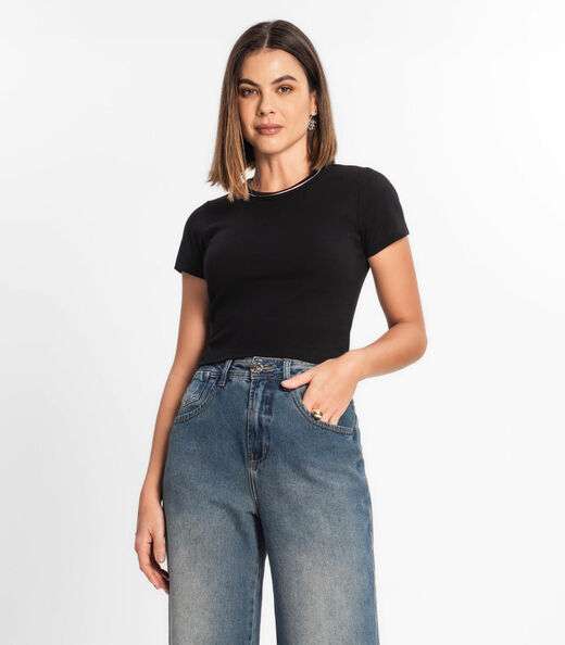 Image_Blusa Cropped Ribana Básica Rovitex Branco