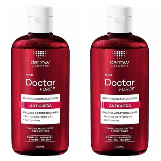 Image_Kit com 2 Unidades de Shampoo Antiqueda Darrow Doctar Force 200ml