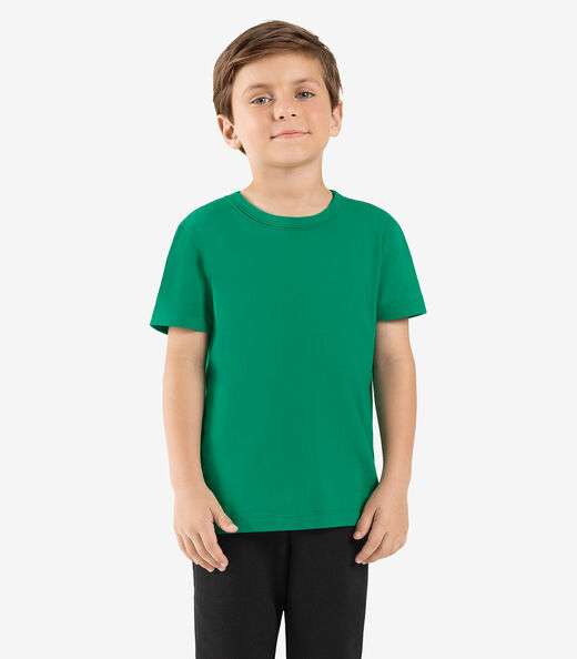 Image_Camiseta Infantil Masculina Básica RoviKids Verde