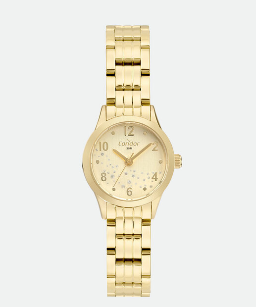 Relógio Feminino Condor Strass CO2035NBJ/4X