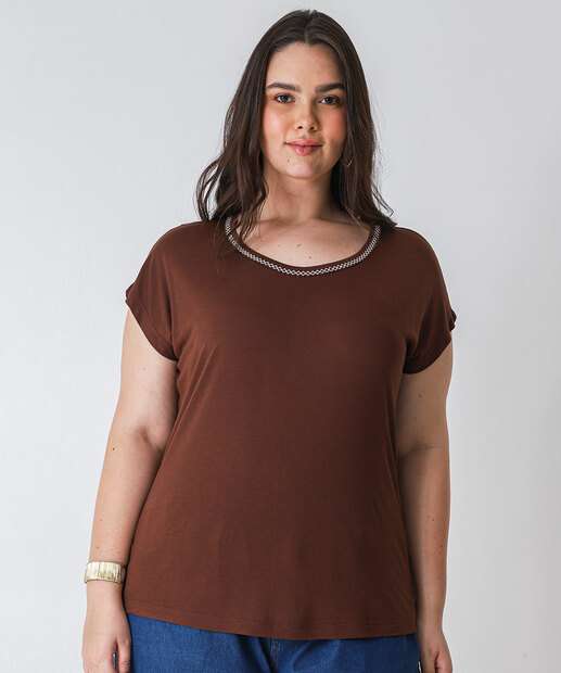 Image_Blusa Plus Size Feminina Manga Curta Marisa Off White