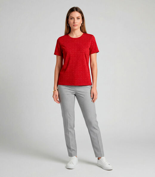 Image_Blusa Feminina Básica Infinita Cor Vermelho