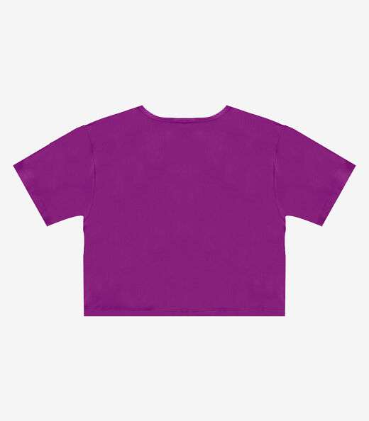 Blusa Feminina em Molecotton Viscose Infinita Cor Roxo
