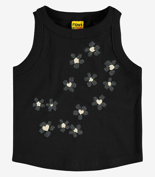 Image_Regata Infantil Feminina Ribana Rovi Kids Preto