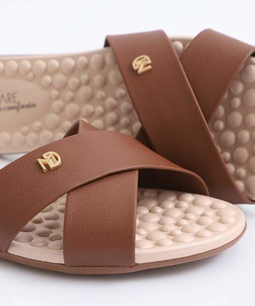 Rasteirinha Feminina Modare Marrom