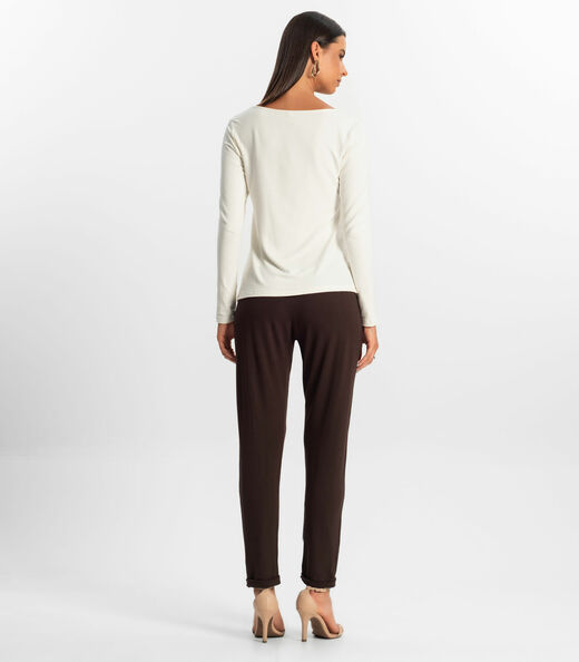 Calça Feminina Rovitex Marrom