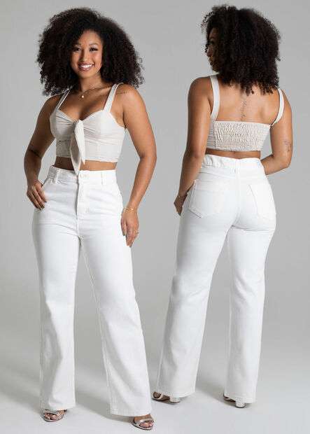 Calça Sarja Sawary Reta - 278618