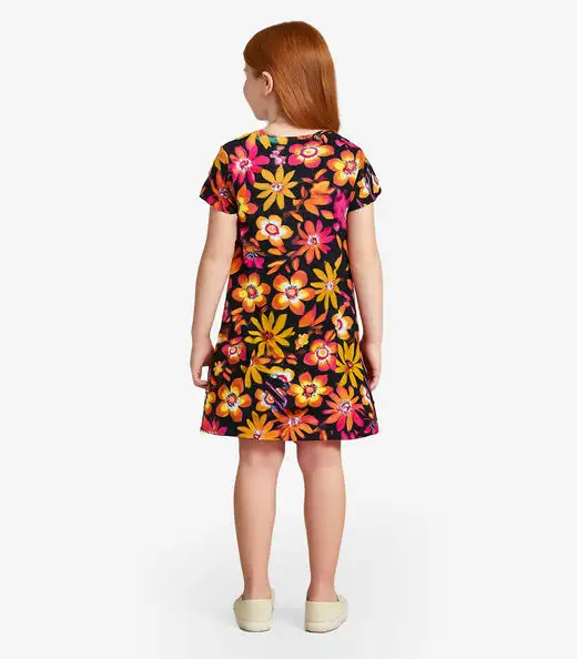 Vestido Feminino Infantil Select Azul