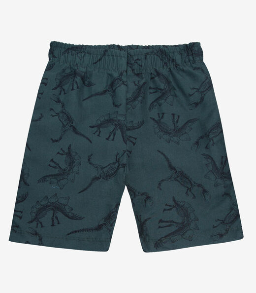 Bermuda Menino Tactel Rovitex kids Verde