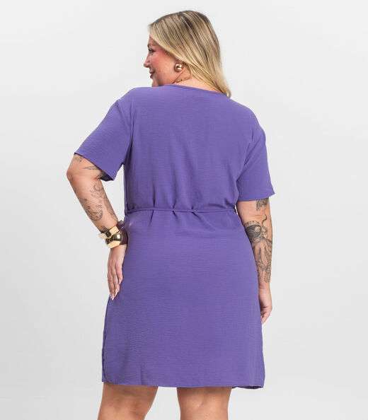 Vestido Infinita Cor Roxo