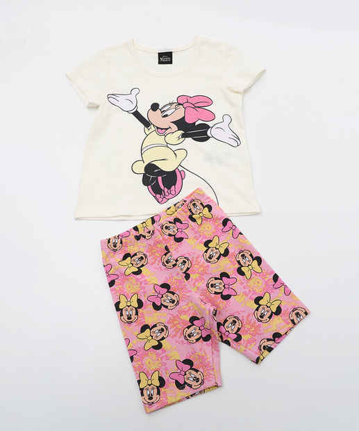 Image_Conjunto Infantil Estampa Minnie Disney Tam 1 a 3 Rosa.