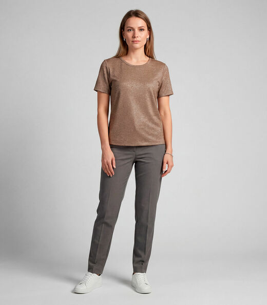 Image_Blusa Feminina Básica Infinita Cor Marrom