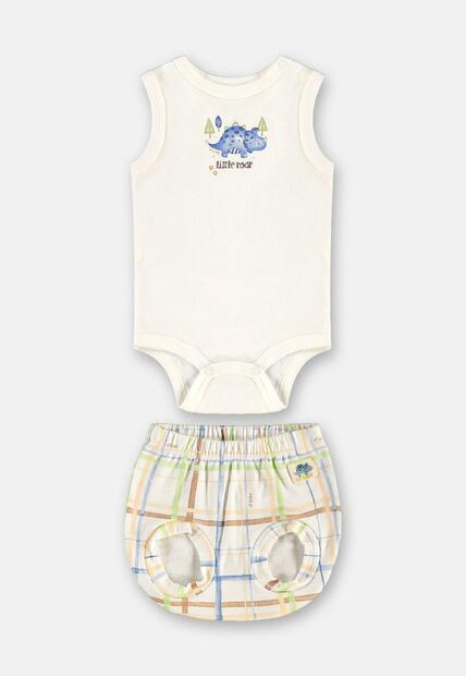 Conjunto Body Regata e Short Up Baby