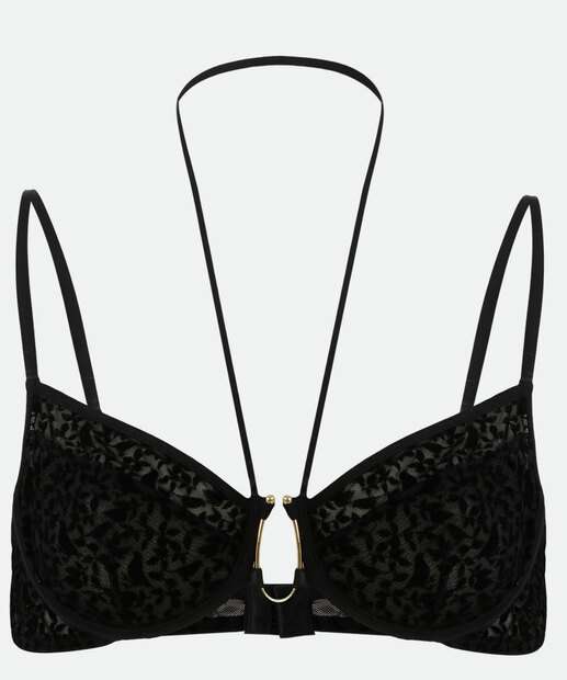 Sutiã Com Base Strappy Bordado Sem Bojo Marisa