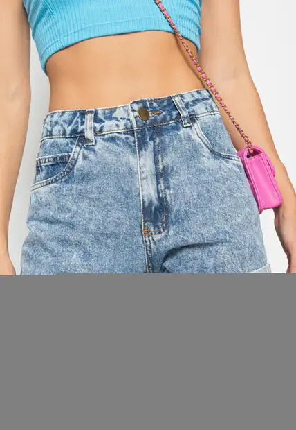 Short Jeans Mom Salvatore Fashion