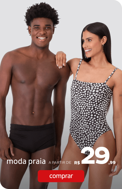 Moda Praia a partir de R$29,99