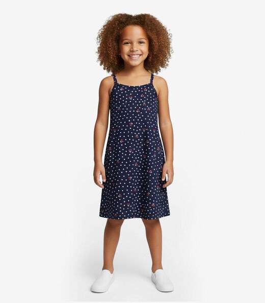 Image_Vestido Infantil em Cotton Leve Rotativo Select Azul