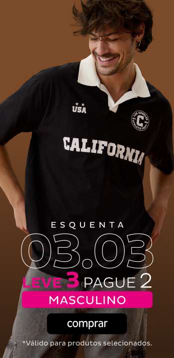 Leve 3 Pague 2 - Moda Masculina Leve 3 Pague 2 - Moda Masculina