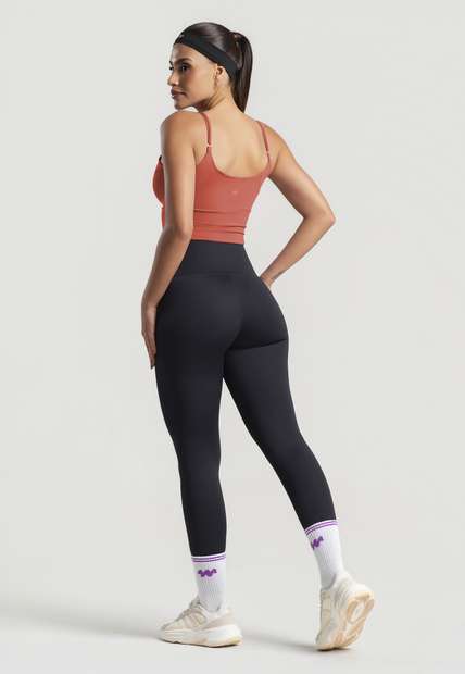 Top com Alças Finas Reguláveis Terracota Wemood