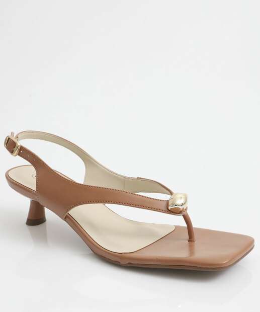 Image_Sandália Salto Fino Feminina Bebecê Caramelo