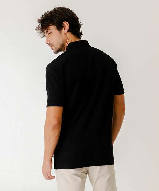Polo Masculina Manga Curta MR