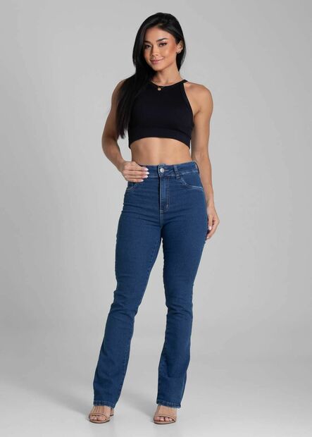 Calça Jeans Sawary Reta - 282335